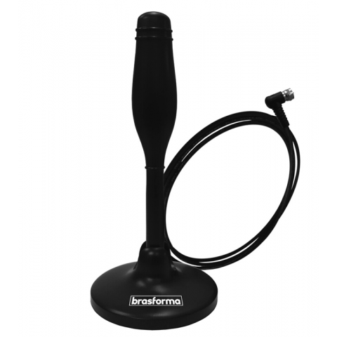 Kambarinė TV antena DVB-T be stiprintuvo 4K 5in1 (FM) 5m Brasforma